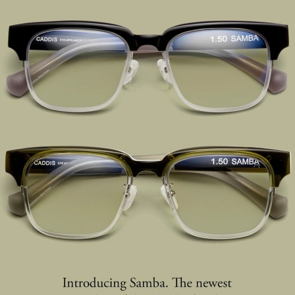 BNWT CADDIS SAMBA 2.00 GREEN READING GLASSES